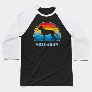 Goldador Vintage Design Dog Baseball T-Shirt